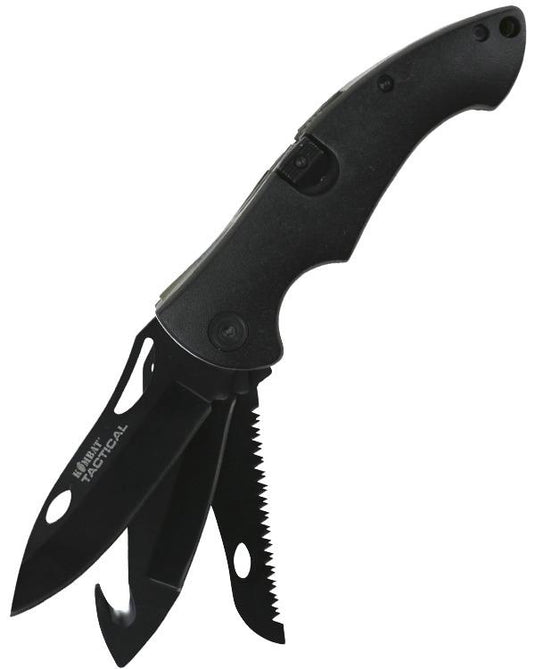 Kombat Bushcraft Knife (Various Colours) Black By Kombat UK