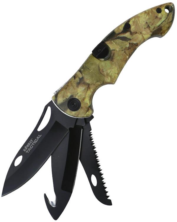 Load image into Gallery viewer, Kombat Bushcraft Knife (Various Colours) Camo By Kombat UK
