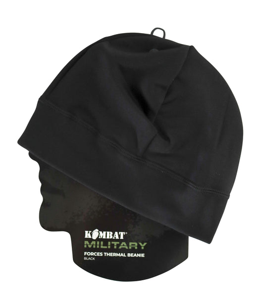 Kombat UK Forces Thermal Beanie (Various Colours) Black By Kombat UK