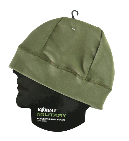Kombat UK Forces Thermal Beanie (Various Colours) Olive Green By Kombat UK