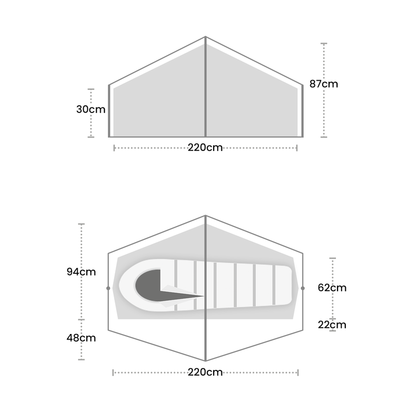 Load image into Gallery viewer, Terra Nova Laser Compact 1 Tent With Footprint By Terra Nova | Wild Country
