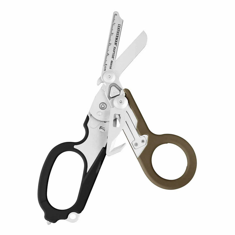 Load image into Gallery viewer, Leatherman Raptor® Rescue Emergency Multi-Tool - Various Colours Coyote &amp; Black By Leatherman Multi Tools

