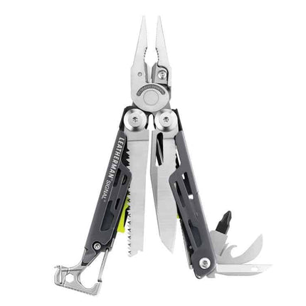 Leatherman Signal® Multi-Tool w/Nylon Sheath (Various Colours) Grey Cerakote By Leatherman Multi Tools