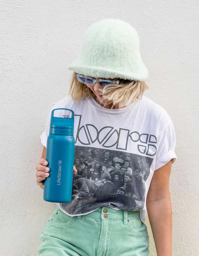 Load image into Gallery viewer, Lifestraw Go Stainless Steel 1L (Various Colours) By LifeStraw

