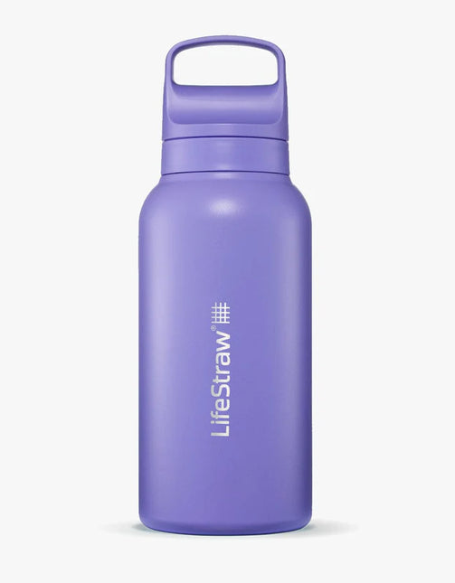 Lifestraw Go Stainless Steel 1L (Various Colours) Thistle Purple By LifeStraw