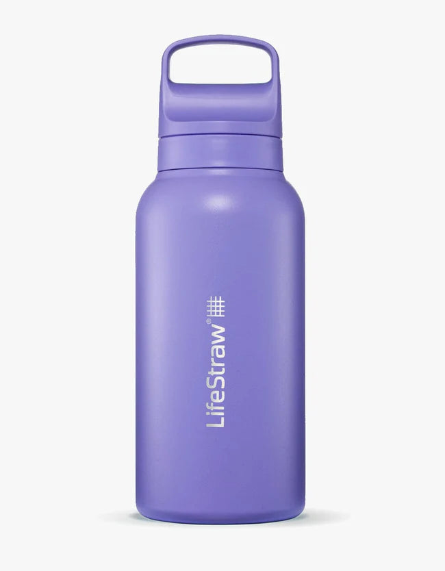 Load image into Gallery viewer, Lifestraw Go Stainless Steel 1L (Various Colours) Thistle Purple By LifeStraw

