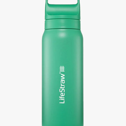 lifestraw GO Renew Series Stainless Steel Water Bottle (Various Colours) Cactus Green By LifeStraw