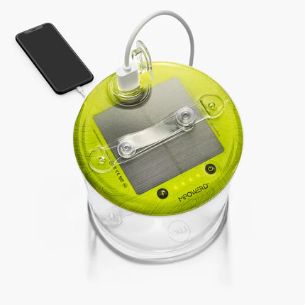 Luci Pro Outdoor 2.0 Inflatable Solar Light with USB C Port By MPowerd