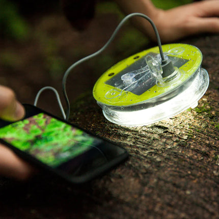 Luci Pro Outdoor 2.0 Inflatable Solar Light with USB C Port By MPowerd