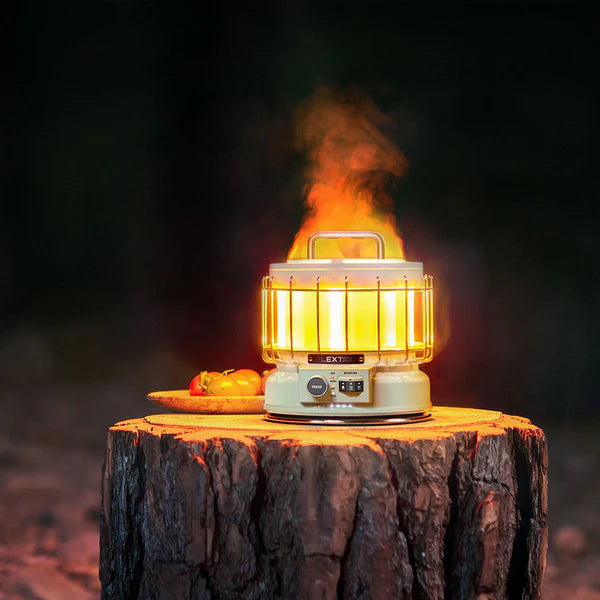Load image into Gallery viewer, Flextail MAX LANTERN - 3-in-1 Vintage Lantern with Flame with humidifier By Flextail Gear

