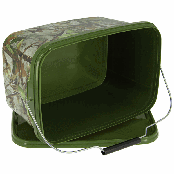 Load image into Gallery viewer, NGT Square Bait Bucket (Various size) By NGT
