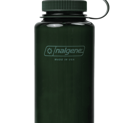 Nalgene 32oz / 1L Wide Mouth Sustain Water Bottle Monochrome Jade By Nalgene