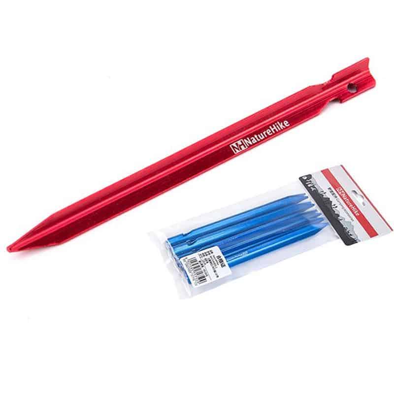 Load image into Gallery viewer, Naturehike 8 pcs 7001 Aluminium Alloy Tent Pegs By NatureHike
