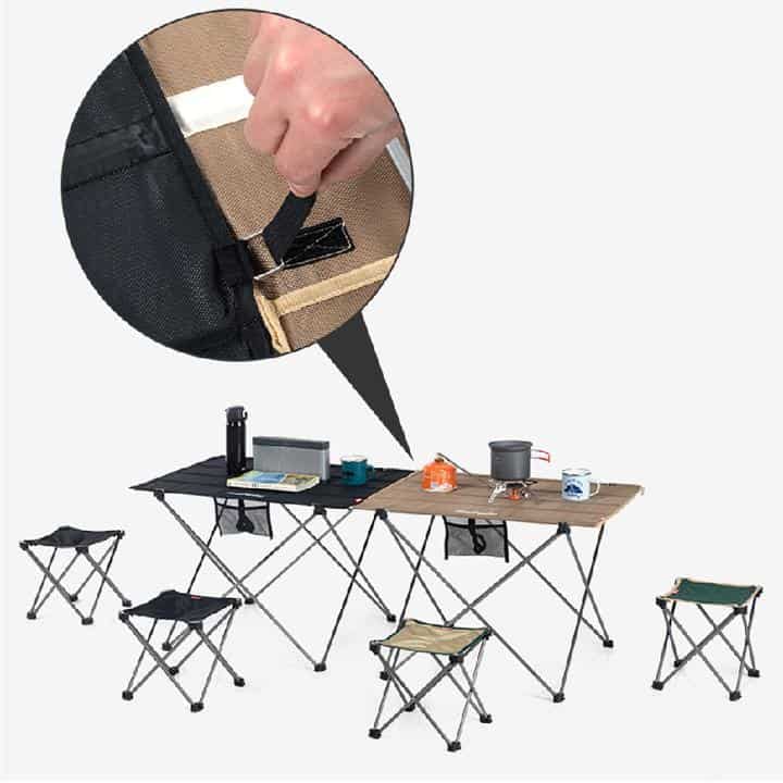 Load image into Gallery viewer, Naturehike Aluminium Portable Compact Foldable Camping Picnic Tables (Large) By NatureHike
