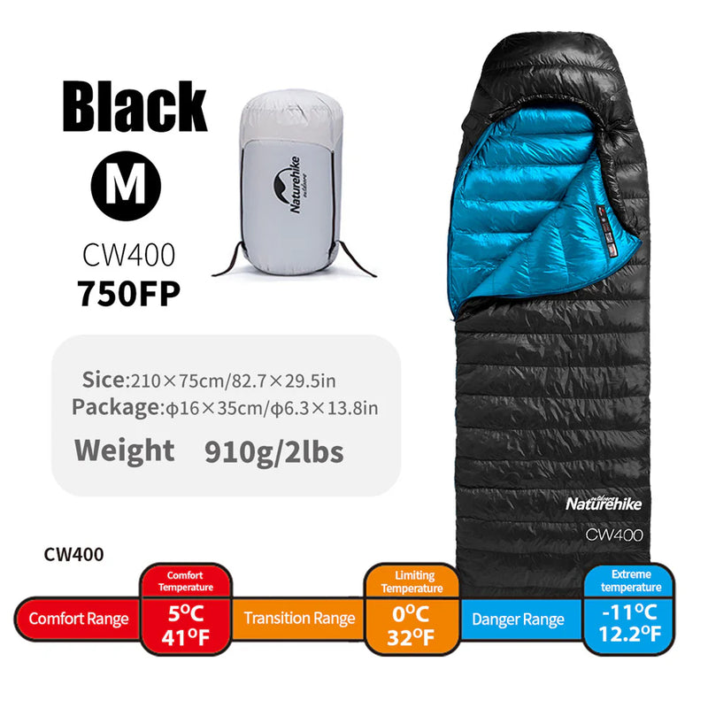 Load image into Gallery viewer, Naturehike Duck Down Sleeping Bag 650g- Various Sizes By NatureHike
