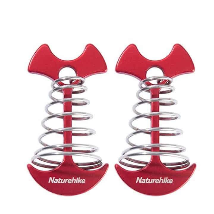 Load image into Gallery viewer, Naturehike Light Weight Fishbone Floor Spring Nail x 2 By NatureHike
