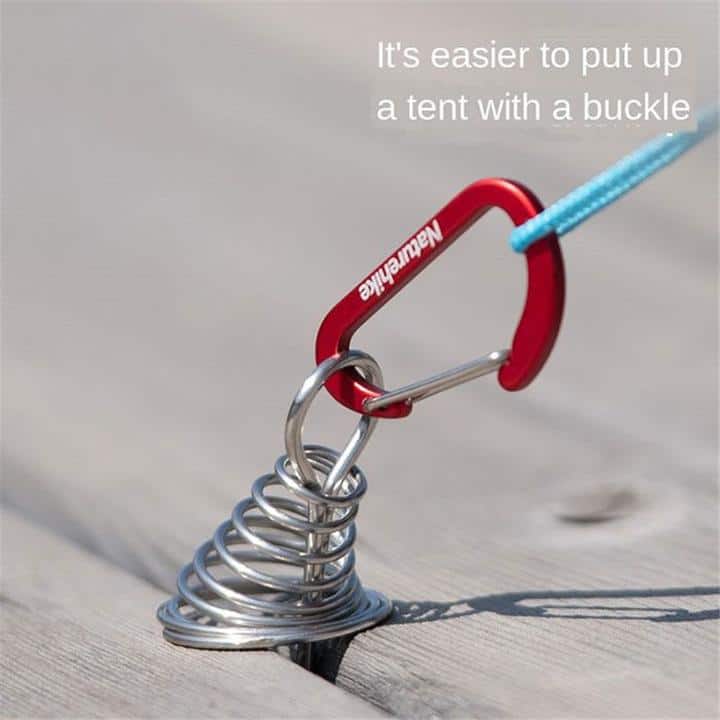 Load image into Gallery viewer, Naturehike Light Weight Fishbone Floor Spring Nail x 2 By NatureHike
