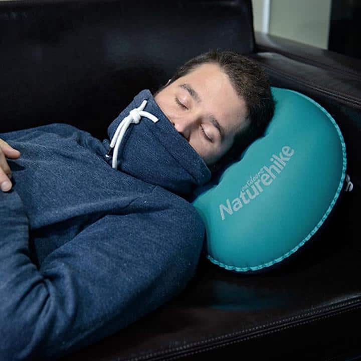 Load image into Gallery viewer, Naturehike TPU Travel Inflatable Air Neck Pillow (Various Colours) By NatureHike
