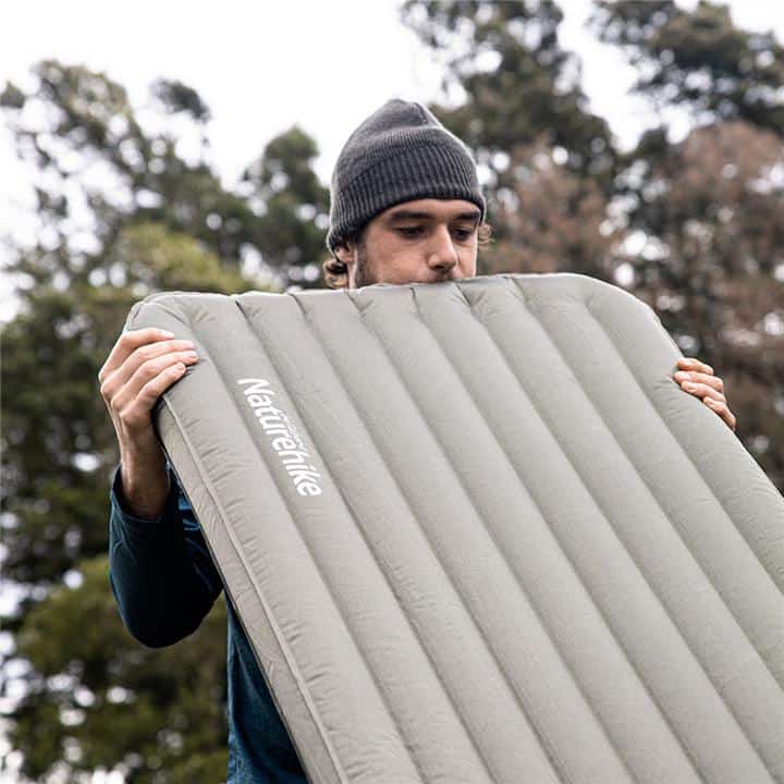 Load image into Gallery viewer, Naturehike Thick TPU Inflatable Sleeping Mat With Pillow (Wide) By NatureHike
