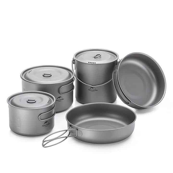 Load image into Gallery viewer, Naturehike Titanium Lightweight Cookware By NatureHike
