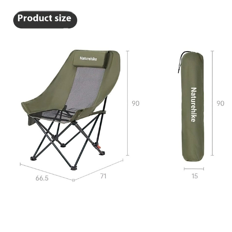 Load image into Gallery viewer, Naturehike Sea Star 002 High-Back Mesh Moon Chair By NatureHike

