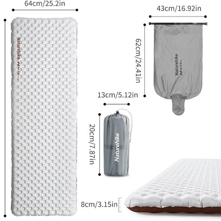 Naturehike TuYe™ R5.8 Ultralight Inflatable  Sleeping Pad Mat