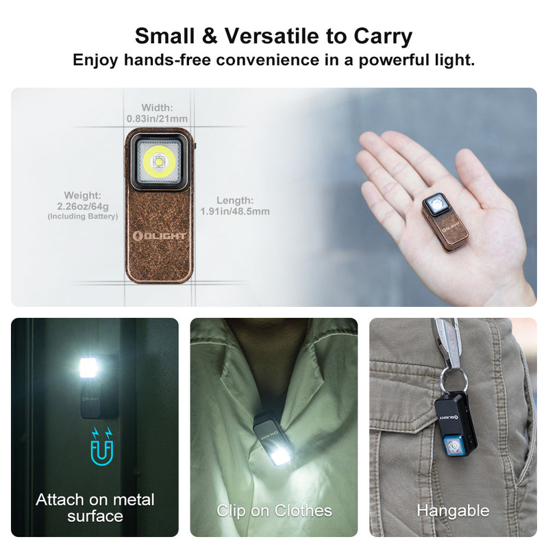 Load image into Gallery viewer, O Light Oclip Clip Light with White and Red Light By O Light
