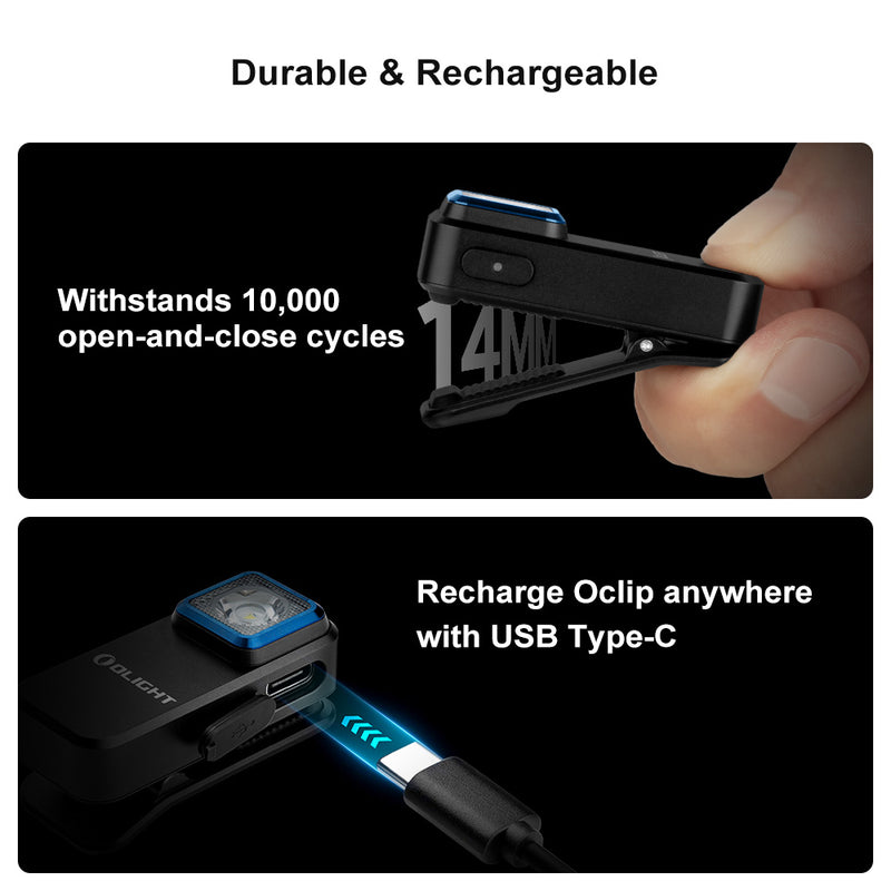 Load image into Gallery viewer, O Light Oclip Clip Light with White and Red Light By O Light
