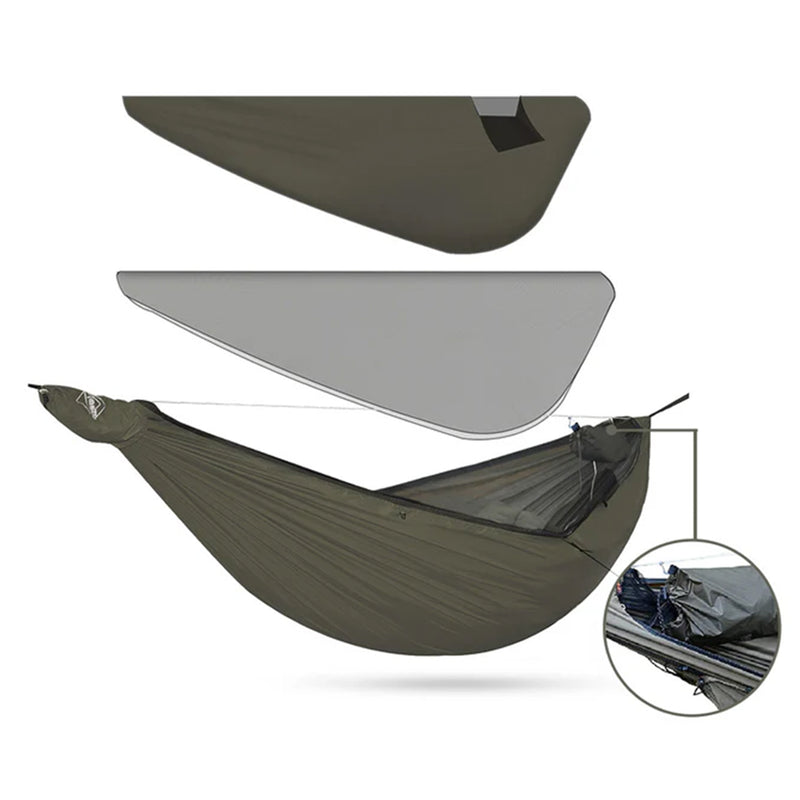 Load image into Gallery viewer, Onewind Airstream 11' Hammock with Detachable Zipper Bugnet and Wind Sock By Onewind Outdoors
