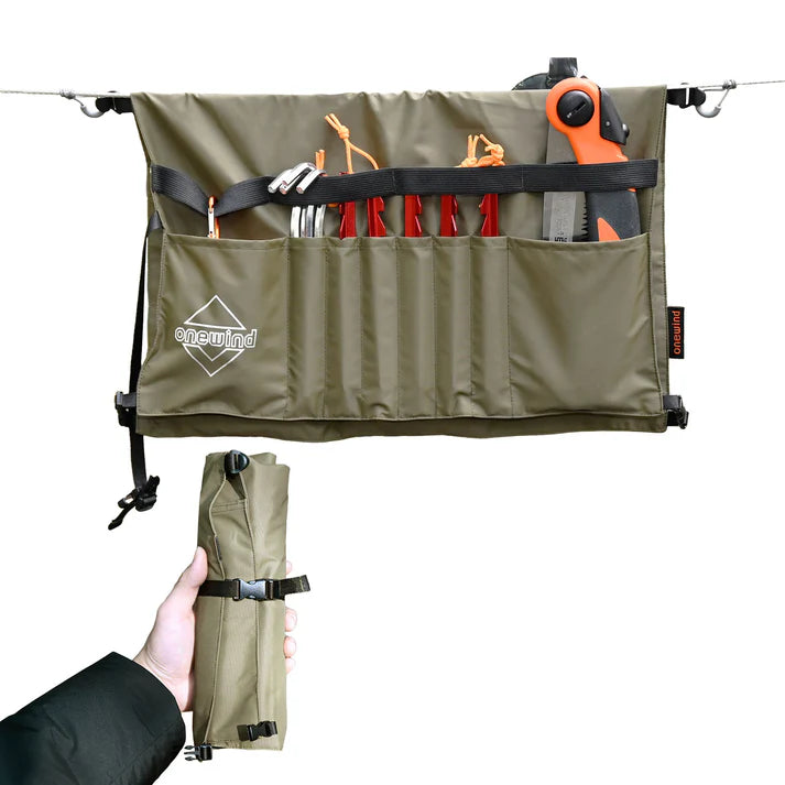 Load image into Gallery viewer, Onewind Camping Tool Roll-Up Pouch By Onewind Outdoors
