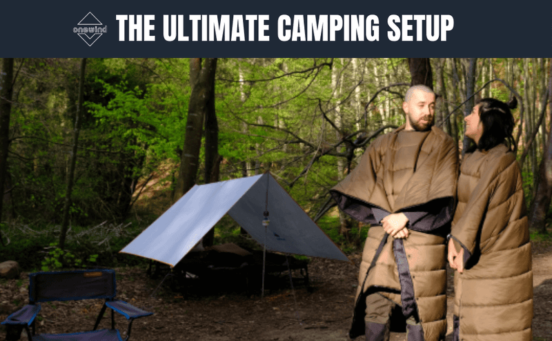 Load image into Gallery viewer, Onewind Hammock Topquilt Poncho (2 °C - 10 °C) - Large By Onewind Outdoors
