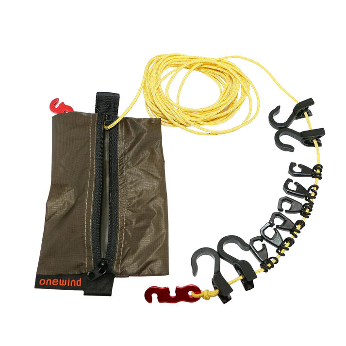 Load image into Gallery viewer, Onewind Lightweight Travel And Camping Clothesline By Onewind Outdoors
