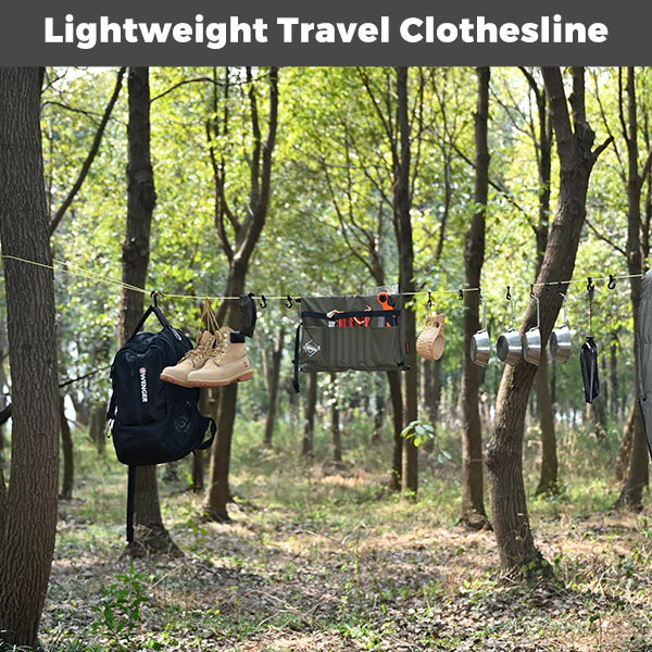 Load image into Gallery viewer, Onewind Lightweight Travel And Camping Clothesline By Onewind Outdoors
