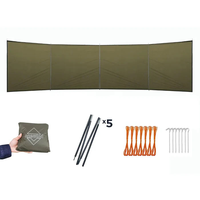 Load image into Gallery viewer, Onewind 6M Camping Windscreen/ Windblocker (With or Without Poles) By Onewind Outdoors
