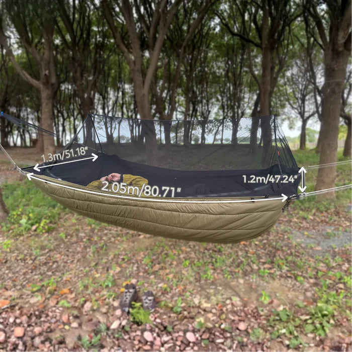 Load image into Gallery viewer, Onewind Outdoors Underquilt for Crystal Bridge Hammock By Onewind Outdoors
