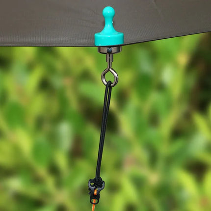 Onewind Outdoors Tarp Tieouts with Magnetic Hooks -2Pcs Large By Onewind Outdoors
