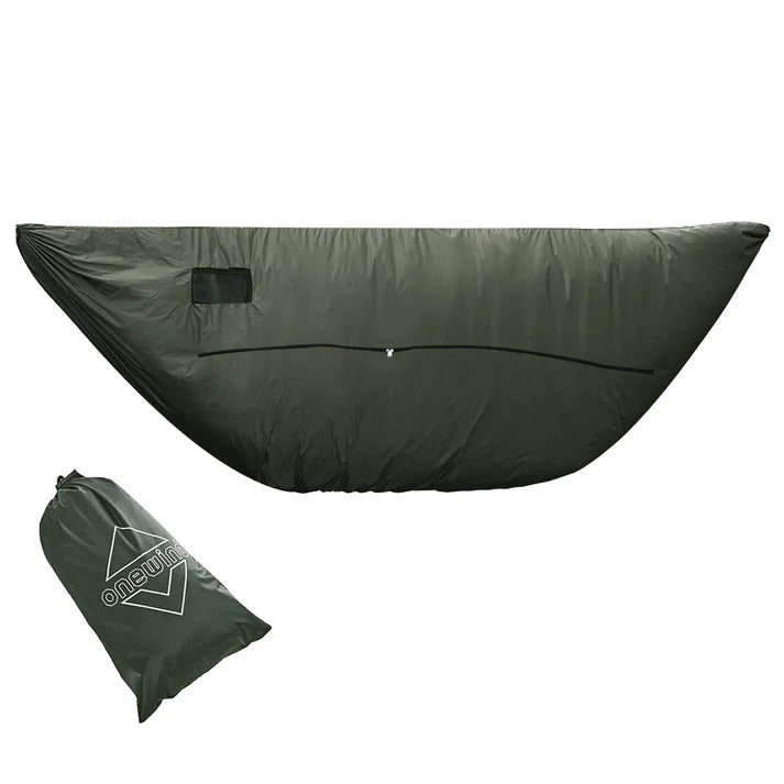 Load image into Gallery viewer, Onewind Zippered Windsock Winter Cover - Green By Onewind Outdoors
