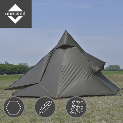 Onewind Apex Hex Duo Teepee Tent Trekking Pole Tent 2 Person