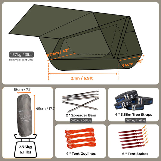Onewind Skyperch Hammock Tent By Onewind Outdoors