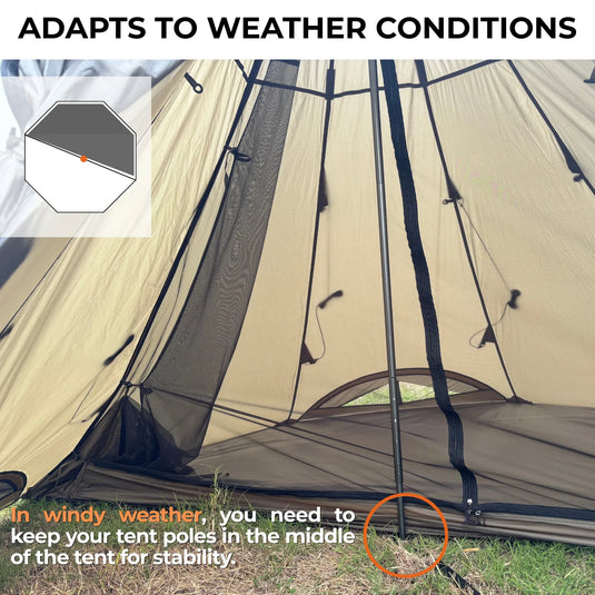 Onewind Smartpeak Teepee 2 person Tent By Onewind Outdoors