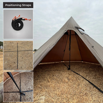 Onewind Summit Solo Teepee Hot Tent with Stove Jack