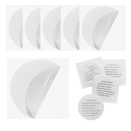 Onewind TPU Transparent Tarp Repair Patches (Round or Square) 5 pack