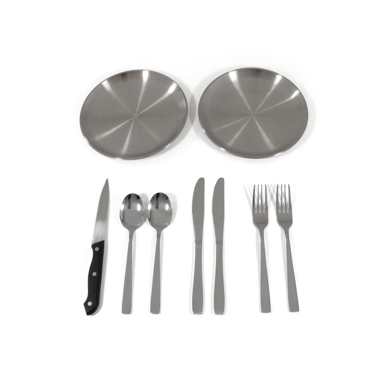 Load image into Gallery viewer, Origin Outdoors Stainless Steel Rendezvous Dining Set By Origin Outdoors

