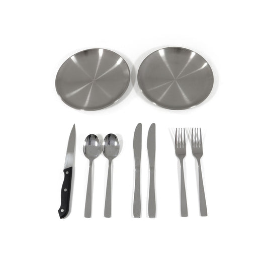Origin Outdoors Stainless Steel Rendezvous Dining Set By Origin Outdoors