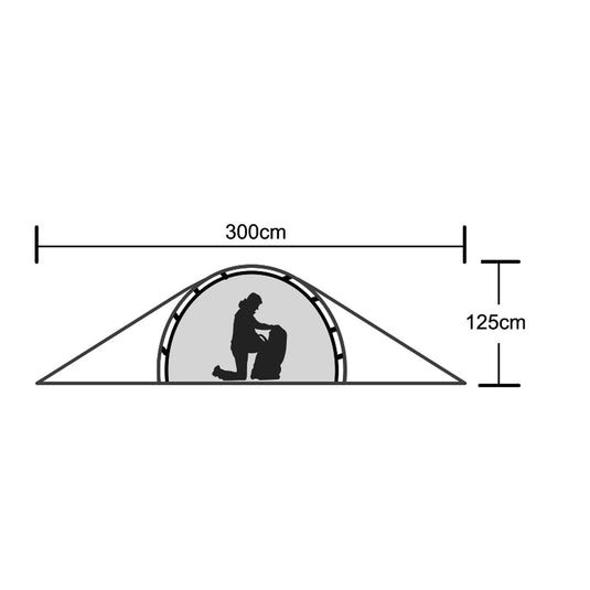 Origin Outdoors Tent 'Snugly' 2 Person By Origin Outdoors