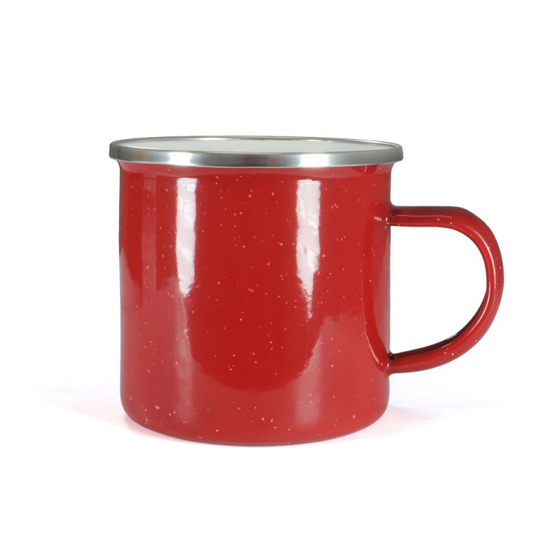 Load image into Gallery viewer, Origin Outdoors Enamel cup (Various Colours) Red By Origin Outdoors
