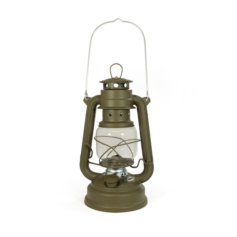 Load image into Gallery viewer, Origin Outdoors 'Hurricane' Storm Lantern (Various Colours) Olive Green By Origin Outdoors
