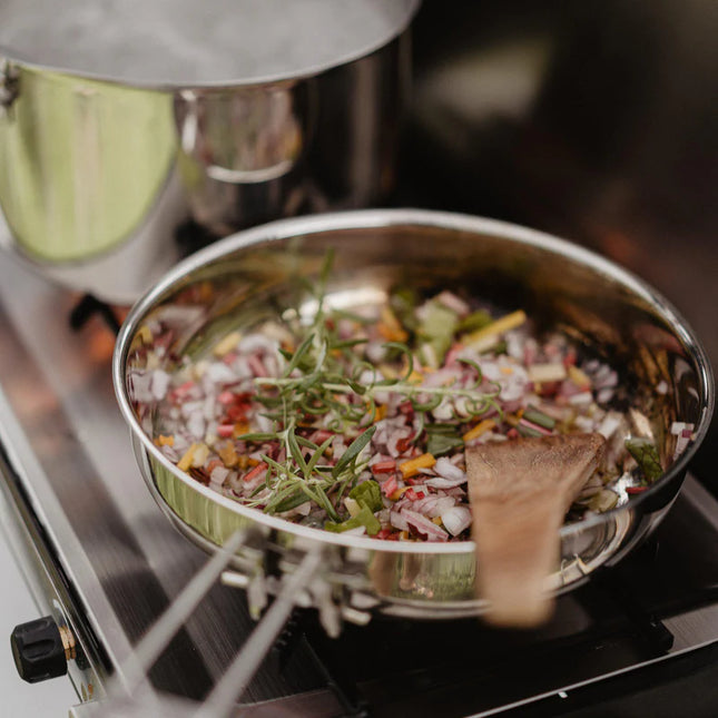 Primus CampFire Frying Pan Stainless Steel 25cm By Primus