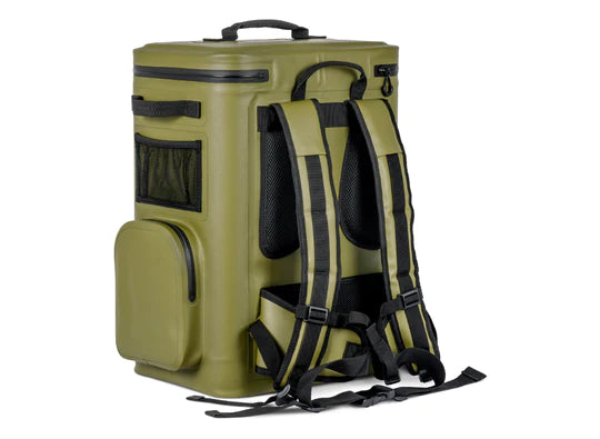 Load image into Gallery viewer, Petromax 27L Cooler Backpack - Olive By PetroMax
