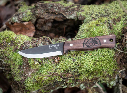 Load image into Gallery viewer, Petromax Bushcraft Knife 10.5cm with Sheath By PetroMax
